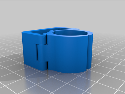 3 agujero sencillo enganche Escoba soporte locob 3d print model - Mito3D