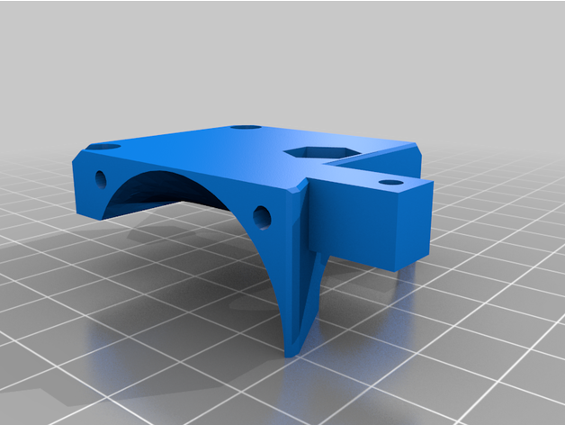 volcano-extension integrated bmg mount xudabit 3D print model - Mito3D