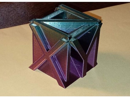 40mm xyz étalonnage cube ardvarkmadman 3d print model - Mito3D