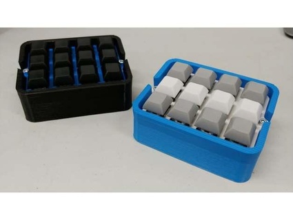 12 anahtar mini makro tuş takımı busiomeister 3d print model - Mito3D