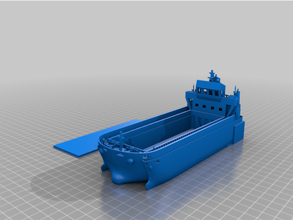rc barca contenitore nave mrhitsalot420 3d print model - Mito3D
