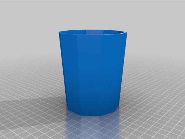 cups glasses low polygon style jgphilpott 3D print model - Mito3D