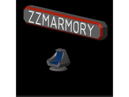 sci fi chair zzmarmory 3d print model - Mito3D