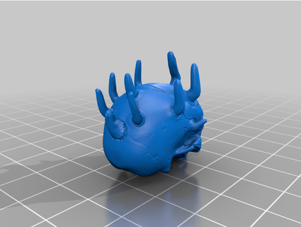 savage opress skull gregprintsstuff 3d print model - Mito3D