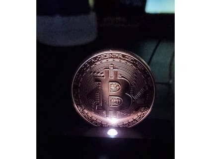 bitcoin monitor led exeu 3d print model - Mito3D
