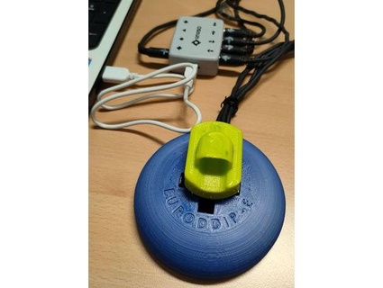 palanca mando empujar botones pulsador versión 02 euroddip 3d print model - Mito3D