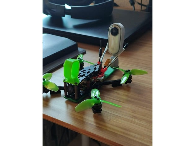 geprc phantom insta 360 go 3pv mount codeminic 3D print model - Mito3D