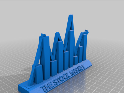 stock market reksax 3d print model - Mito3D