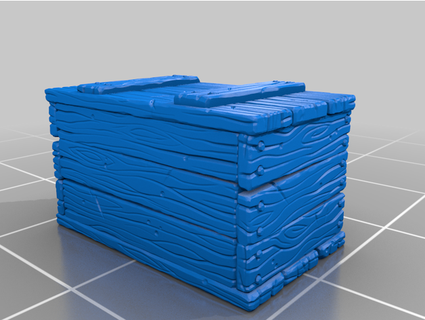 old crate narnaa 3d print model - Mito3D