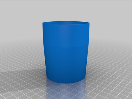 citroen c3 picasso cup holder extension schranzistor 3d print model - Mito3D