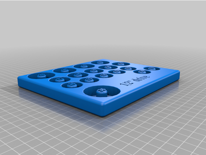 kobalt socket tray 10-25mm jessedenoyer 3d print model - Mito3D