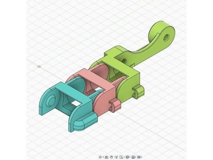 cable chain - filament guide belittlemaker 3d print model - Mito3D