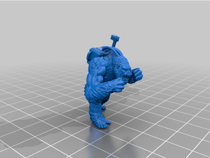 uplifted gorillas resin supported windhamgraves 3d print model - Mito3D