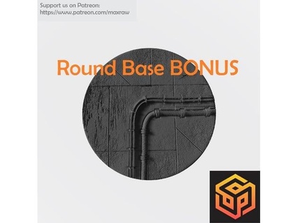 round base bonus maxraw 3d print model - Mito3D