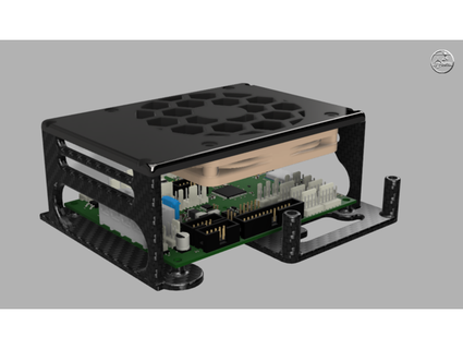 anycubic i3 mega adapter mount duet 3 mini 5 plus reprap wifi duchess bits bytes 3d print model - Mito3D