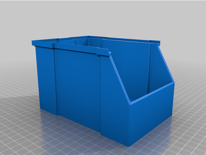 stapelbar Boxen stumpf 56 3d print model - Mito3D