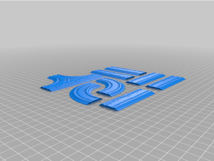 carreteras miniaturas lluviatranquila 3d print model - Mito3D