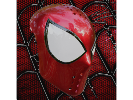 amazing spider-man 2 inspired face shell budwin 3d print model - Mito3D