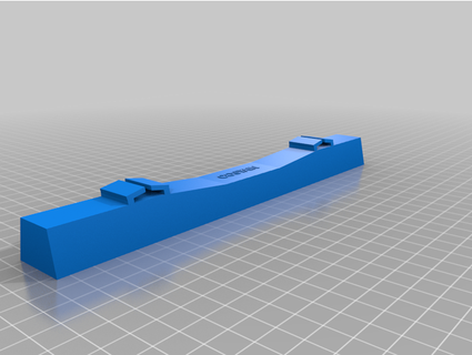 ferrocarril durmiente Corbata 5 pulgada calibre mmsparky 3d print model - Mito3D