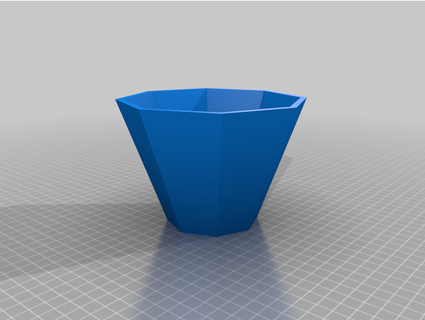 hexagon cup kmltbtozgl 3d print model - Mito3D