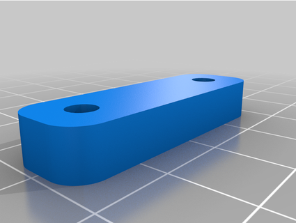 closetmaid shelf clip spacer rpwong 3d print model - Mito3D