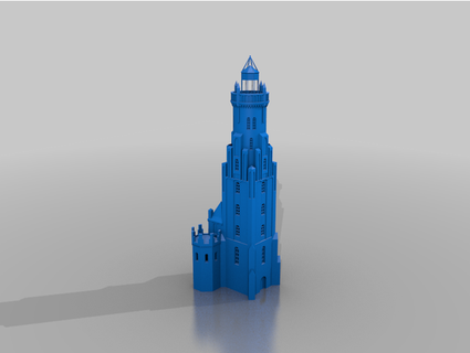 yangın kulesi bremerhaven yapamazsın 3d print model - Mito3D