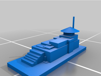 isola Casa geraldtron 3d print model - Mito3D