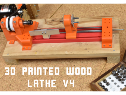wood lathe version 4 borgey 3d print model - Mito3D