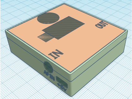 nooelec vega barbones lna case fouine91 3d print model - Mito3D