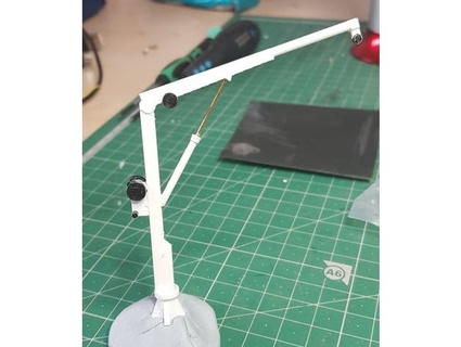1 24th scale lightweight deck crane carlc 3d print model - Mito3D