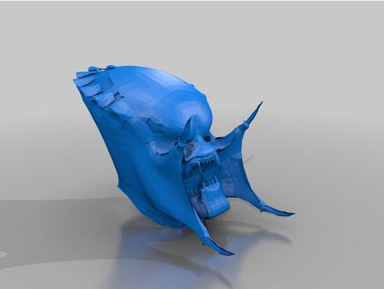 predador cabeças creme 3d print model - Mito3D