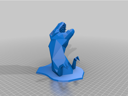 rex plaque 3dp0 impressions 3d print model - Mito3D