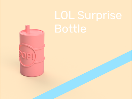 lol surprise bottle calinolsen 3d print model - Mito3D
