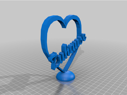 coração casa Dirksbastelbude 3d print model - Mito3D