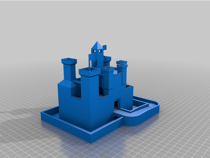 Schloss lemmi3d 3d print model - Mito3D