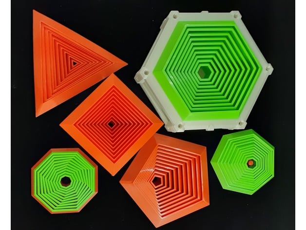 agitarse polígono justinsdk 3D print model - Mito3D