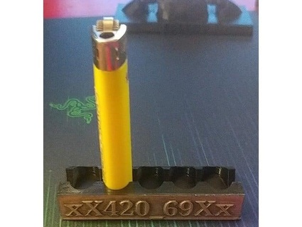 super classy mini bic lighter holder xbox remix squareknot2002 3d print model - Mito3D