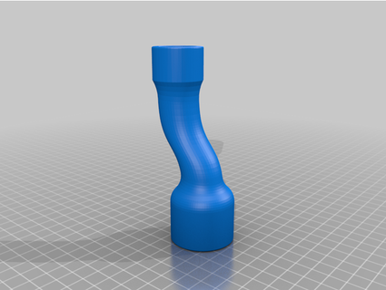 pergo natureza cabeça urina conector 1 2 PVC 3d print model - Mito3D