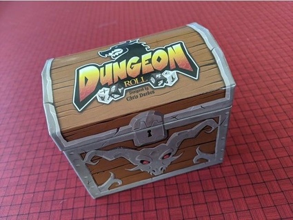 dungeon roll board game box insert organizer zigma51 3d print model - Mito3D