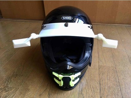 helmet mirror visor ver20 jhon doom maker 3d print model - Mito3D