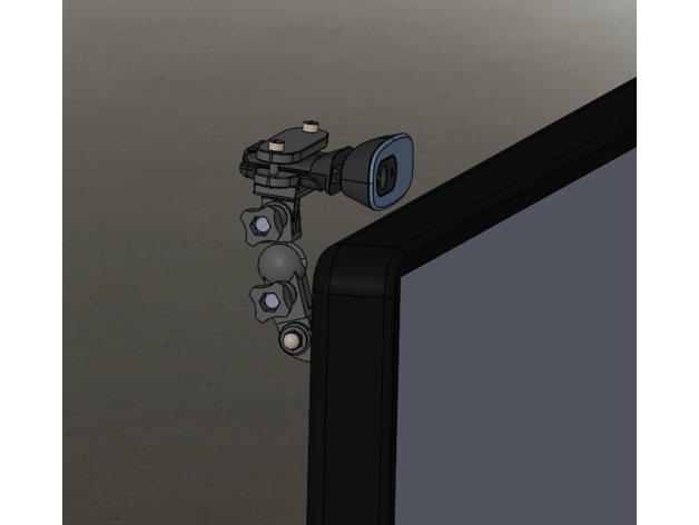 c270 telecamera titolare supporto tenere controllo CONSTRUKTIE 3D print model - Mito3D