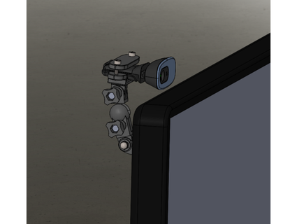 c270 cámara soporte monitor CONSTRUCCIÓN 3d print model - Mito3D