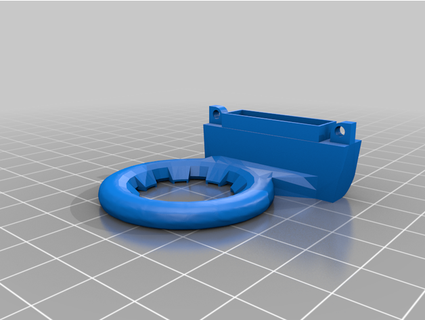 tronxy xy-2 pro vent ring judaspt 3d print model - Mito3D