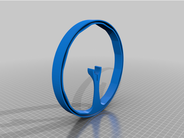 ikea vidja replacement ring & clip jay shockwave 3D print model - Mito3D
