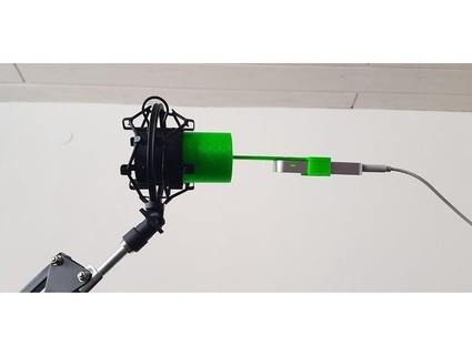 leapmotion mic arm montieren Tommy tc 3d print model - Mito3D