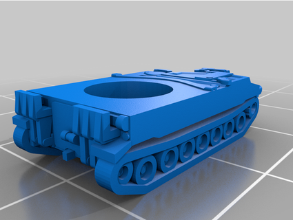 6mm m109 spg 39 centaine 3d print model - Mito3D
