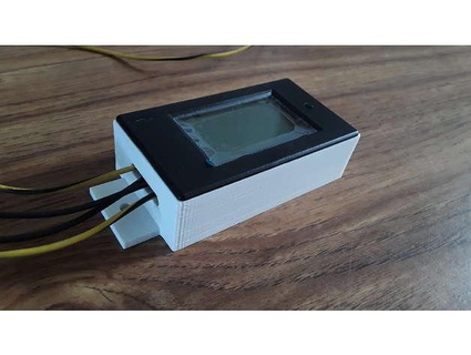 dc Leistung Monitor Solar Beschwörung 3d print model - Mito3D