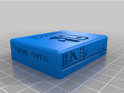 nintendo interruttore cartucce scatola asino kong clelia 3d print model - Mito3D