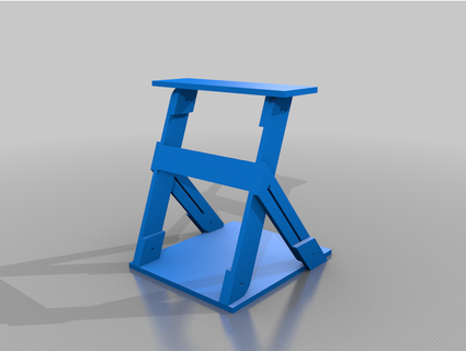 racing wheel stand cyrillb 3d print model - Mito3D