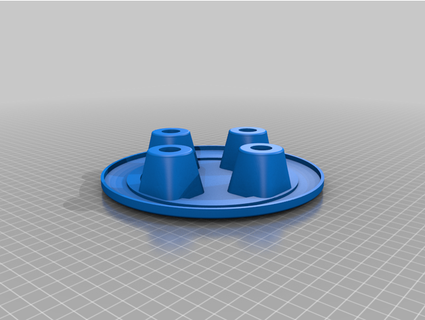 panda hubcap tapacubos panda eldetabernas  3d print model - Mito3D